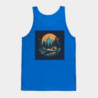 Camping Backpacking Wanderlust Tank Top